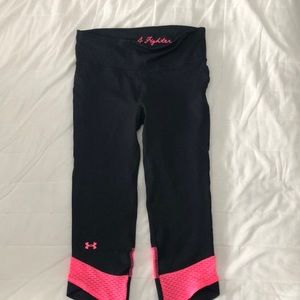 Under Armour Crop Tights for Breast Cancer